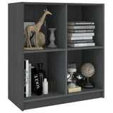 NNEVL Sideboard Grey 70x33x76 cm Solid Pinewood