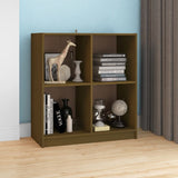 NNEVL Sideboard Honey Brown 70x33x76 cm Solid Pinewood