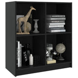NNEVL Sideboard Black 70x33x76 cm Solid Pinewood
