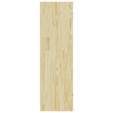 NNEVL Book Cabinet 70x33x110 cm Solid Pinewood