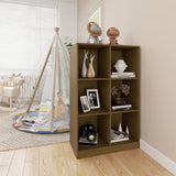 NNEVL Book Cabinet Honey Brown 70x33x110 cm Solid Pinewood