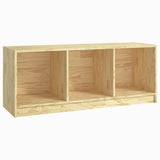NNEVL TV Cabinet 104x33x41 cm Solid Pinewood