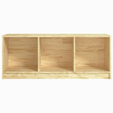 NNEVL TV Cabinet 104x33x41 cm Solid Pinewood
