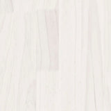 NNEVL TV Cabinet White 104x33x41 cm Solid Pinewood