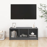 NNEVL TV Cabinet Grey 104x33x41 cm Solid Pinewood