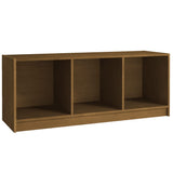 NNEVL TV Cabinet Honey Brown 104x33x41 cm Solid Pinewood