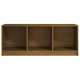 NNEVL TV Cabinet Honey Brown 104x33x41 cm Solid Pinewood