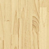 NNEVL Book Cabinet 104x33x76 cm Solid Pinewood