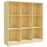 NNEVL Book Cabinet/Room Divider 104x33.5x110 cm Solid Pinewood