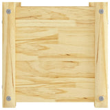 NNEVL Garden Planter 31x31x31 cm Solid Pinewood