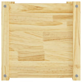 NNEVL Garden Planter 40x40x40 cm Solid Pinewood