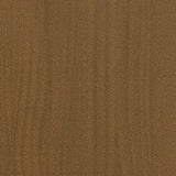 NNEVL Garden Planters 2 pcs Honey Brown 50x50x50 cm Solid Pinewood