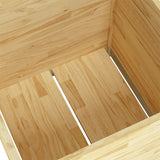 NNEVL Garden Planters 2 pcs 60x60x60 cm Solid Pinewood
