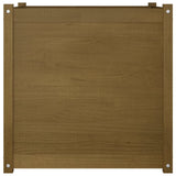 NNEVL Garden Planter Honey Brown 70x70x70 cm Solid Pinewood
