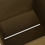 NNEVL Garden Planter Honey Brown 70x70x70 cm Solid Pinewood