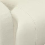 NNEVL Stand up Massage Chair Cream Faux Leather