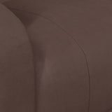NNEVL Stand up Massage Chair Brown Faux Leather