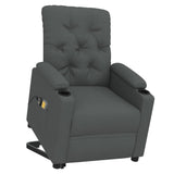 NNEVL Stand up Massage Chair Dark Grey Fabric