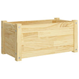 NNEVL Garden Planter 60x31x31 cm Solid Pinewood