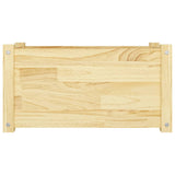 NNEVL Garden Planter 60x31x31 cm Solid Pinewood