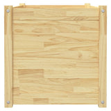 NNEVL Garden Planter 100x50x50 cm Solid Pinewood
