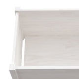 NNEVL Garden Planter White 100x50x50 cm Solid Pinewood