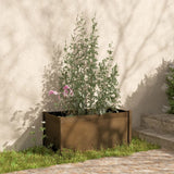 NNEVL Garden Planter Honey Brown 100x50x50 cm Solid Pinewood