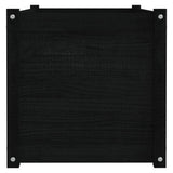 NNEVL Garden Planters 2 pcs Black 100x50x50 cm Solid Pinewood