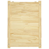 NNEVL Garden Planter 100x50x70 cm Solid Pinewood