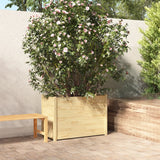 NNEVL Garden Planter 100x50x70 cm Solid Pinewood
