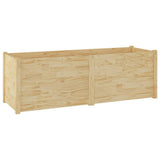 NNEVL Garden Planter 150x50x50 cm Solid Pinewood
