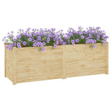 NNEVL Garden Planter 150x50x50 cm Solid Pinewood