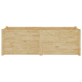 NNEVL Garden Planter 150x50x50 cm Solid Pinewood