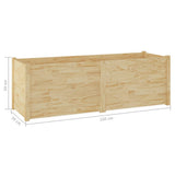 NNEVL Garden Planter 150x50x50 cm Solid Pinewood