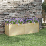 NNEVL Garden Planter 150x50x50 cm Solid Pinewood
