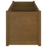 NNEVL Garden Planter Honey Brown 150x50x50 cm Solid Pinewood