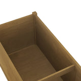 NNEVL Garden Planter Honey Brown 150x50x50 cm Solid Pinewood