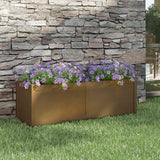 NNEVL Garden Planter Honey Brown 150x50x50 cm Solid Pinewood