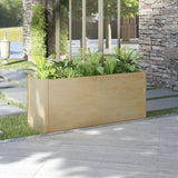 NNEVL Garden Planter 150x50x70 cm Solid Pinewood