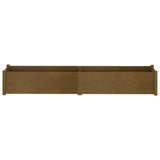 NNEVL Garden Planter Honey Brown 200x31x31 cm Solid Pinewood