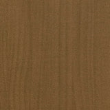 NNEVL Garden Planter Honey Brown 200x31x31 cm Solid Pinewood