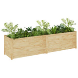NNEVL Garden Planter 200x50x50 cm Solid Pinewood