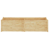 NNEVL Garden Planter 200x50x50 cm Solid Pinewood
