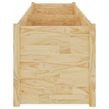 NNEVL Garden Planter 200x50x50 cm Solid Pinewood