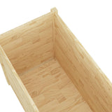 NNEVL Garden Planter 200x50x50 cm Solid Pinewood