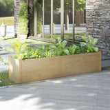 NNEVL Garden Planter 200x50x50 cm Solid Pinewood