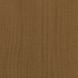 NNEVL Garden Planter Honey Brown 31x31x70 cm Solid Pinewood
