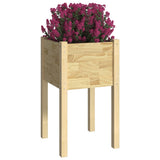 NNEVL Garden Planters 2 pcs 40x40x70 cm Solid Pinewood