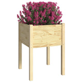 NNEVL Garden Planter 50x50x70 cm Solid Pinewood
