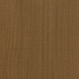 NNEVL Garden Planter Honey Brown 50x50x70 cm Solid Pinewood